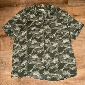 Lucky Brand Mens Button Down Sz XXL Cotton